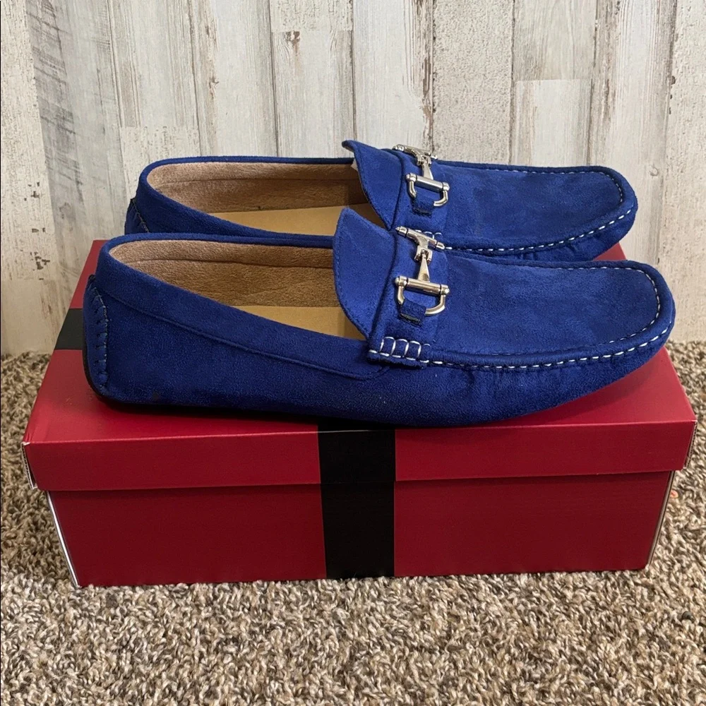 Amali Royal Blue‎ Men's Loafers